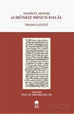Hakikat Arayışı El-Münkız Mine'd-Dalal (Türkçe-Arapça) - Bursa Akademi