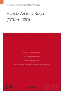 Haksız Arama Suçu (TCK m. 120) - 1