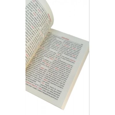 Haktan Yayınları Çanta Boy Metinsiz Yüce Meal (Kod:H-87) - 2