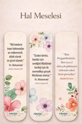 Hal Meselesi Üçlü Ayraç Seti - Hobbi Tasarim