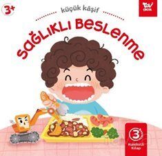 Hareketli Kitap 3d Küçük Kaşif Sağlıklı Beslenme - 1