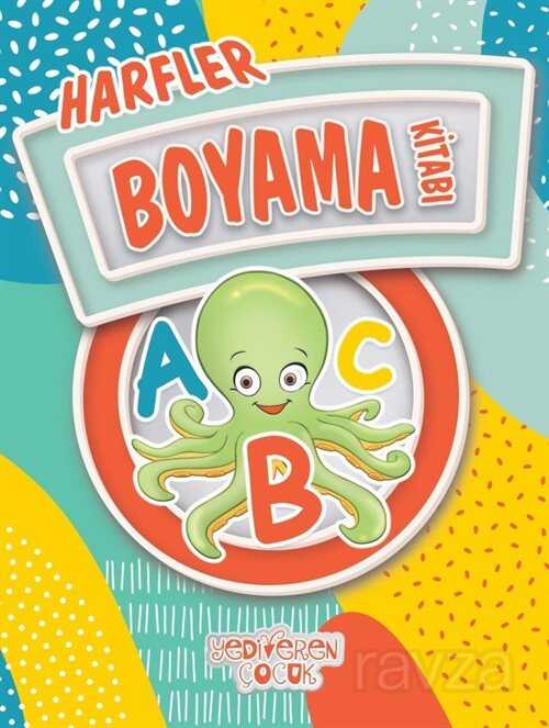 Harfler Boyama Kitabı - Yediveren Çocuk