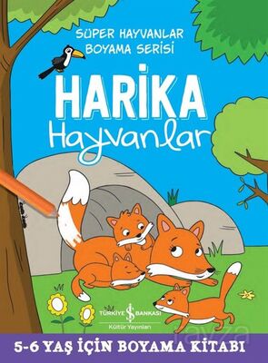 Harika Hayvanlar / Süper Hayvanlar Boyama Serisi - 1