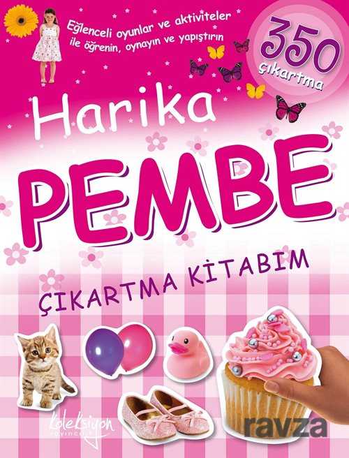 Harika Pembe Çıkartma Kitabım - 1