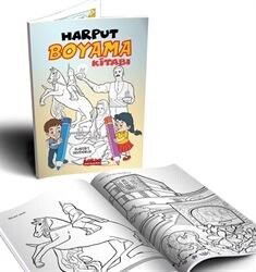 Harput Boyama Kitabı - Bordo Ressam