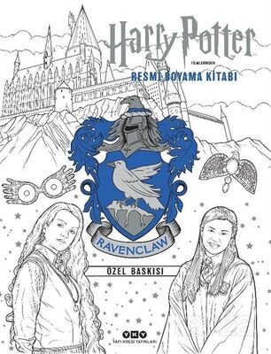 Harry Potter Filmlerinden Resmi Boyama Kitabı (Ravenclaw Özel Baskısı) - 1