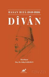 Hasan Rıza (1849-1920) Dîvan - Paradigma Akademi Yayınları (Edirne)
