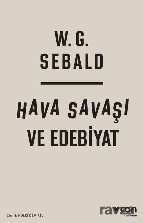 Hava Savaşı ve Edebiyat - Can Yayınları