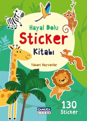 Hayal Dolu Sticker Kitabı 1 (Yabani Hayvanlar) - 1