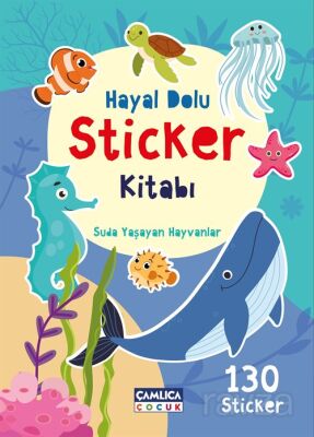 Hayal Dolu Sticker Kitabı 2 (Suda Yaşayan Hayvanlar) - 1