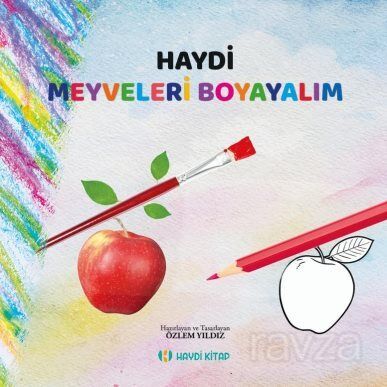 Haydi Meyveleri Boyayalım - 1