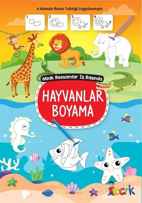 Hayvalar Boyama / Minik Ressam İş Başında - 1