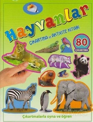Hayvanlar Çıkartma ve Aktivite Kitabı - 1