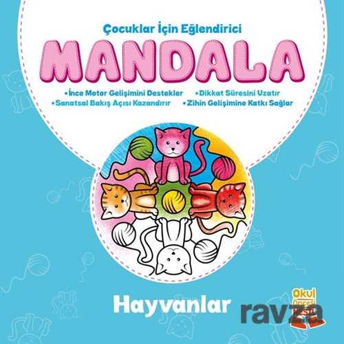 Hayvanlar - Çocuklar İçin Eğlendirici Mandala - 1