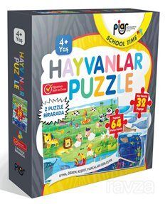 Hayvanlar Puzzle (32 Parça) - 1