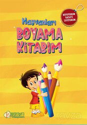 Hayvanları Boyama Kitabım - Pırıltı Kitapları