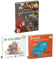 Hayvanları Seviyorum Seti - Organik Kitap (3 Kitap Takım) - Beyaz Balina Yayınları