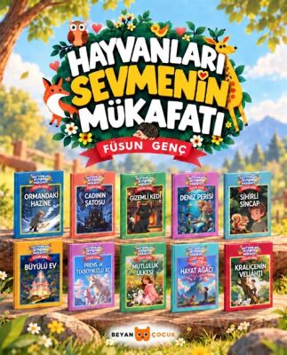 Hayvanları Sevmenin Mükafatı Serisi (10 Kitap Takım) - 1