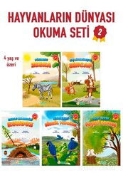 Hayvanların Dünyası Okuma Seti 2 (5 Kitap) - Pırıltı Kitapları