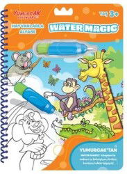 Hayvanlarla Alfabe / Yeni Water Magic - Yumurcak Yayınları