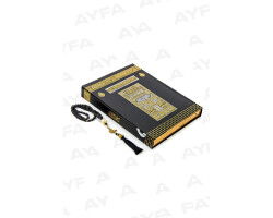 Hediyelik Kurani Kerim Inci Tesbihli Hafiz Boy Kabe Desen - 2