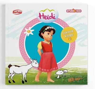 Heidi Etkinlik Kitabı 2 / Boyama, Alıştırma, Eşleştirme, Bulmaca, Yaz Çiz Bul - 1