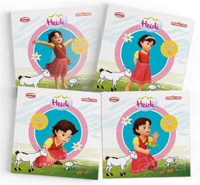 Heidi Etkinlik Kitapları Seti (4 Kitap) - 1