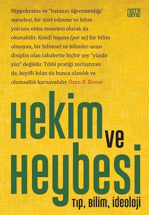 Hekim ve Heybesi - Notabene Yayınları