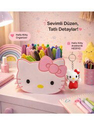 Hello Kitty Kalemlik Organizer Kalem Kutusu Hello Kitty Anahtarlık Hediyeli - Hobbi Tasarim