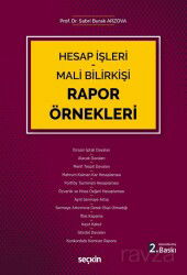 Hesap İşleri - Mali Bilirkişi Rapor Örnekleri - Seçkin Yayıncılık