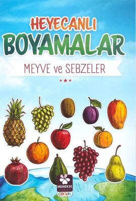 Heyecanlı Boyamalar / Meyve ve Sebzeler - 1