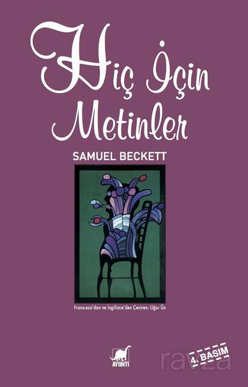 Hiç İçin Metinler - Ayrıntı Yayınları