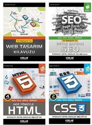 Hızlı ve Kolay Web Tasarım Seti 2 (4 Kitap Takım) - Kodlab Yayın
