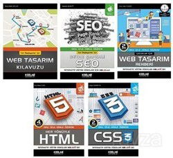 Hızlı ve Kolay Web Tasarım Seti 3 (5 Kitap Takım) - Kodlab Yayın