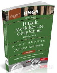 HMGS Avukatlık Hukuku Soru Bankası Savaş Yayınları Mayıs 2025 - Savaş Yayınları
