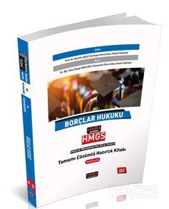 HMGS Borçlar Hukuku Tamamı Çözümlü Hazırlık Kitabı - 1