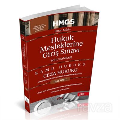 HMGS Hukuk Mesleklerine Giriş Sınavı Soru Bankası Kamu Hukuku Ceza Hukuku - 1