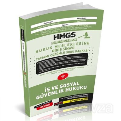HMGS İş ve Sosyal Güvenlik Hukuku Soru Bankası - 1