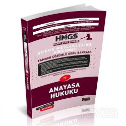 HMGS Kampı Anayasa Hukuku Tamamı Çözümlü Soru Bankası - Savaş Yayınları