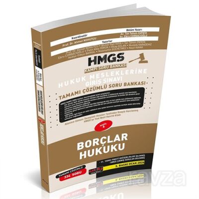 HMGS Kampı Borçlar Hukuku Soru Bankası - 1