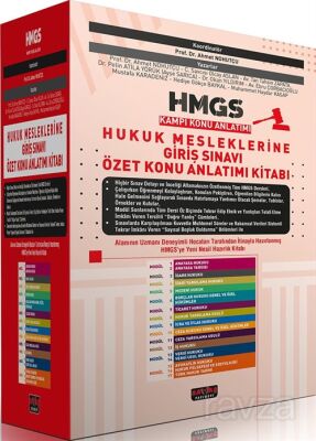 HMGS Kampı Hukuk Mesleklerine Giriş Sınavı Özet Konu Anlatım Kitabı - 1