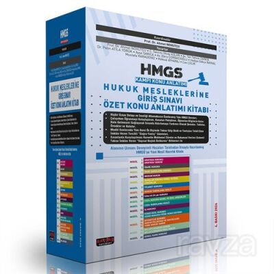 HMGS Kampı Hukuk Mesleklerine Giriş Sınavı Özet Konu Anlatım Kitabı 2026 - 1