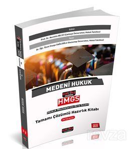 HMGS Medeni Hukuk Tamamı Çözümlü Hazırlık Kitabı - 1