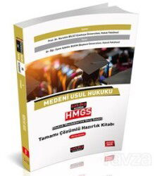 HMGS Medeni Usul Hukuku Tamamı Çözümlü Hazırlık Kitabı Savaş Yayınları 2025 - Savaş Yayınları