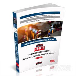 HMGS Milletlerarası Özel Hukuk Tamamı Çözümlü Hazırlık Kitabı - Savaş Yayınları