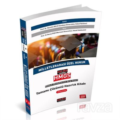 HMGS Milletlerarası Özel Hukuk Tamamı Çözümlü Hazırlık Kitabı - 1