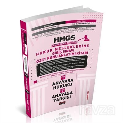 HMGS Özet Konu Anlatımı Anayasa Hukuku Anayasa Yargısı - 1