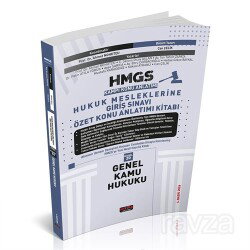 HMGS Özet Konu Anlatımı Genel Kamu Hukuku - Savaş Yayınları