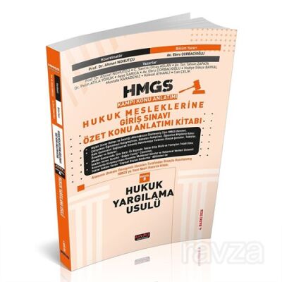 HMGS Özet Konu Anlatımı Hukuk Yargılama Usulü - 1