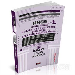 HMGS Özet Konu Anlatımı İcra ve İflas Hukuku - Savaş Yayınları